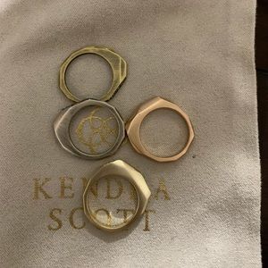 Kendra Scott Joel stackable rings